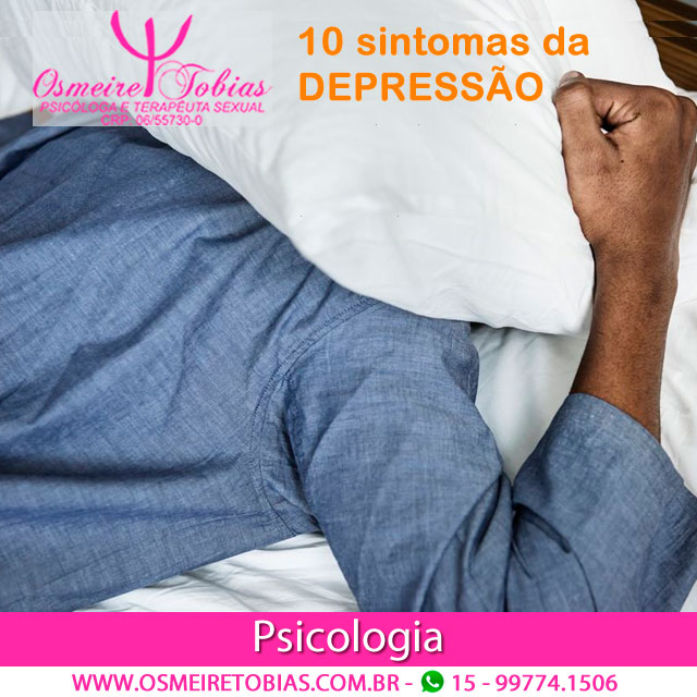 10 sintomas da depressão que são ignorados pelas pessoas.